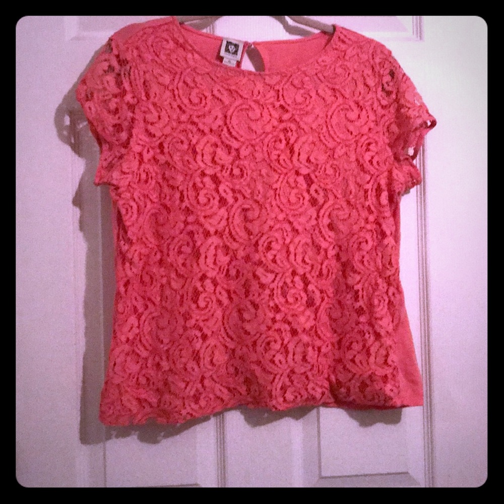 Peach color blouse